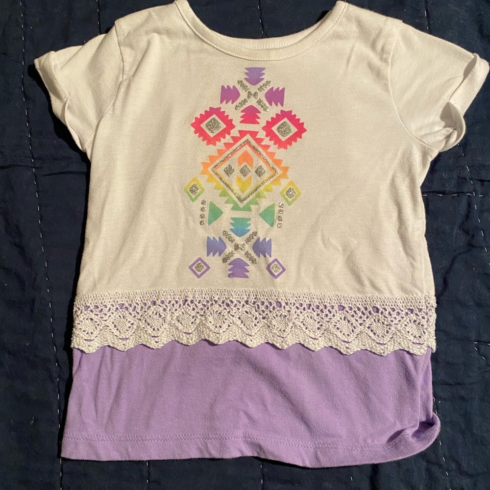3t toddler girls shirt, smoke free home